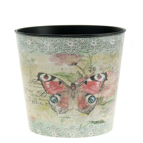 Floristik24 Vaso de plantas borboleta vintage Ø13cm