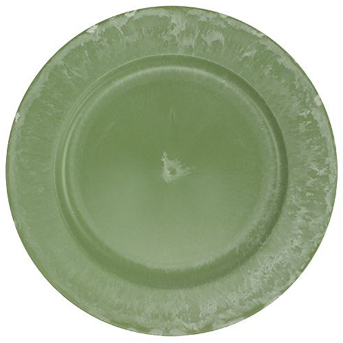 Itens Placa carregador verde Ø30cm