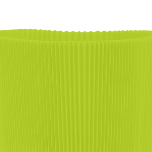 Itens Punhos plissados para vasos de flores verde claro 14,5cm 100 peças