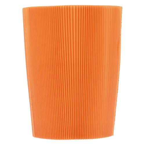 Itens Punhos plissados para vasos de flores laranja 14,5 cm 100 unidades