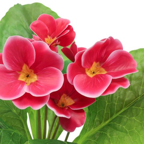 Itens Prímulas flores artificiais Prímula Rosa A25cm