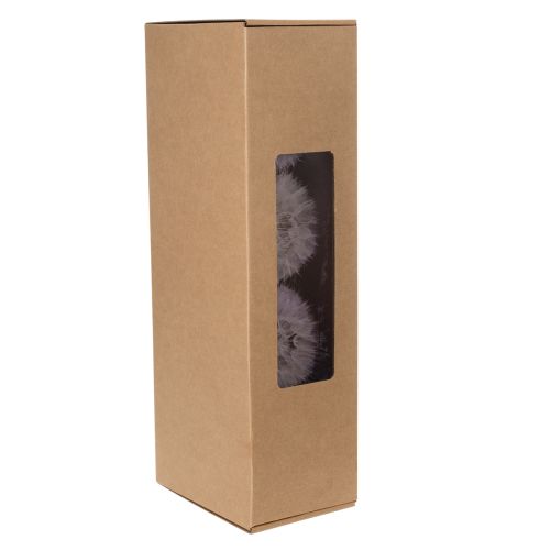 Itens Dente-de-leão gigante, flor decorativa seca para design de interiores moderno, 12 cm, pacote com 4 unidades.