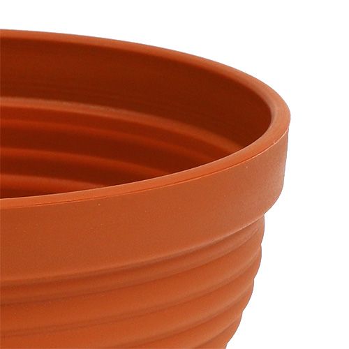 Floristik24 R-bowl plástico terracota Ø15cm, 10 peças