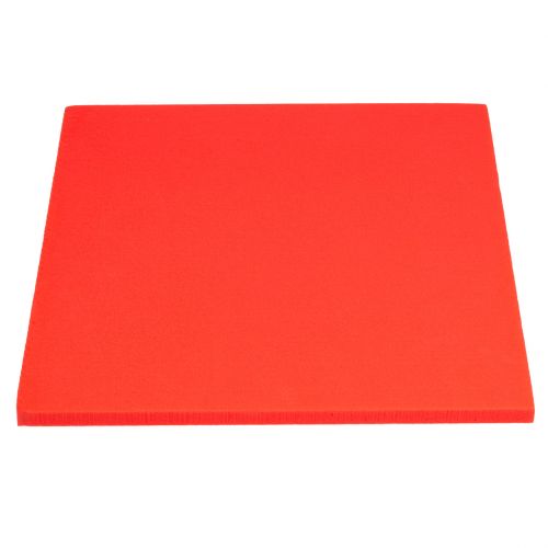 Placa de espuma floral vermelha 3 peças