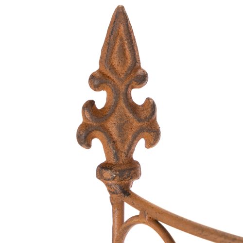 Itens Treliça metálica para canteiros de flores e decoração versátil de jardim, 60 cm