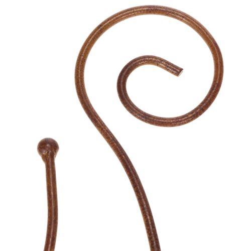 Itens Treliça metálica para jardim com design curvo, ideal para plantas trepadeiras, 110 cm