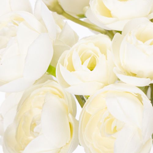 Itens Buquê de Ranúnculos Artificiais, Decoração Floral Duradoura para a Primavera, 32cm, 5 Peças