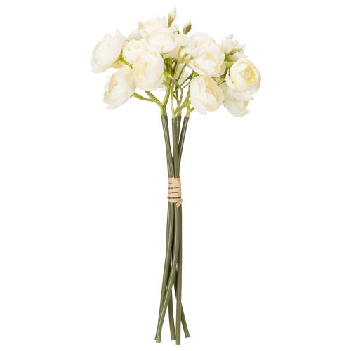 Itens Buquê de Ranúnculos Artificiais, Decoração Floral Duradoura para a Primavera, 32cm, 5 Peças