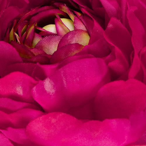 Itens Ranúnculo artificial individual para decoração de interiores atemporal e versátil, 51 cm, 3 peças