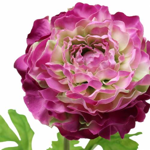 Itens Ranunculus violeta artificial 48cm