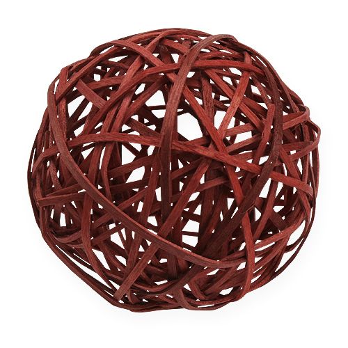 Floristik24 Bolas decorativas de rattan de 3 cores Ø8cm 8 unidades