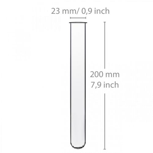 Itens Tubo de ensaio 200 mm × 22 mm