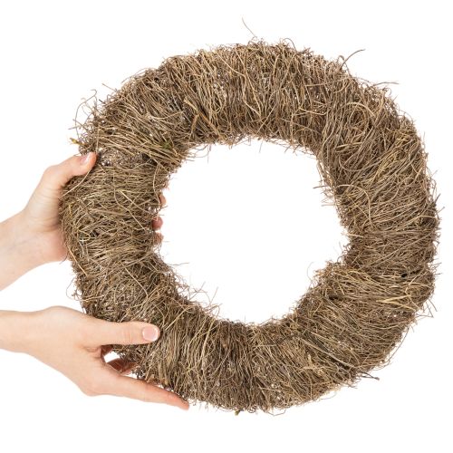 Guirlanda de material natural, guirlanda decorativa natural para projetos DIY, 35cm | Floristik24.pt