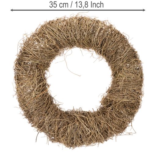 Guirlanda de material natural, guirlanda decorativa natural para projetos DIY, 35cm | Floristik24.pt