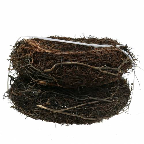 Floristik24 Coroa de videira com salgueiro natural Ø30cm 2pcs