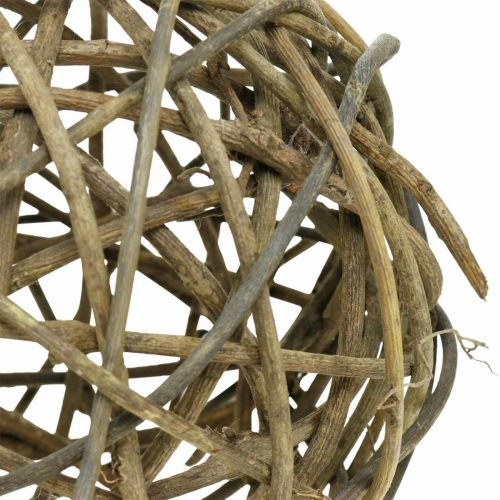 Floristik24 Deco ball videira natural escuro Ø20cm