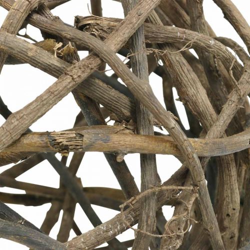 Floristik24 Bola decorativa videira natural escura Ø25cm