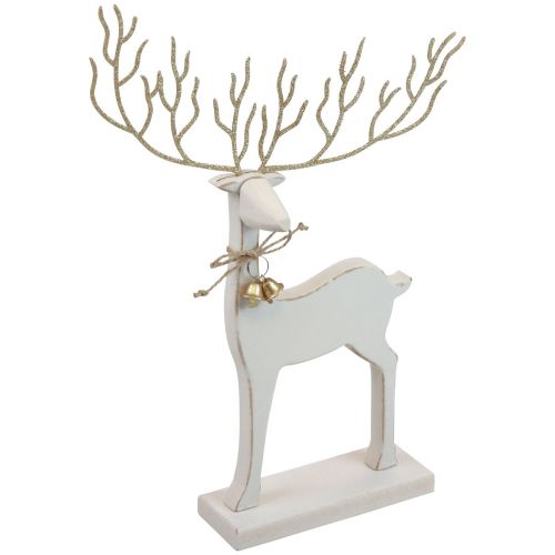 Decoração de mesa Natal Figura de Natal decoração de rena Alt.35,5cm