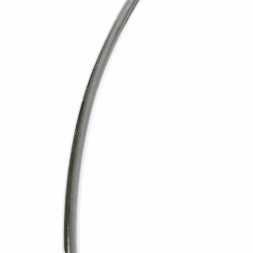 Floristik24 Anel decorativo prata Ø30cm 4pcs