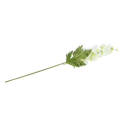Floristik24 Larkspur branco L60cm