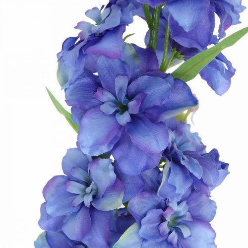 Floristik24 Delphinium artificial azul, flor artificial roxa delphinium 98cm