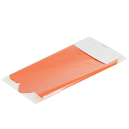 Floristik24 Punho Rondella laranja Ø48cm 50pcs