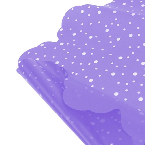 Floristik24 Punhos Rondella Ø38cm roxo 50pcs