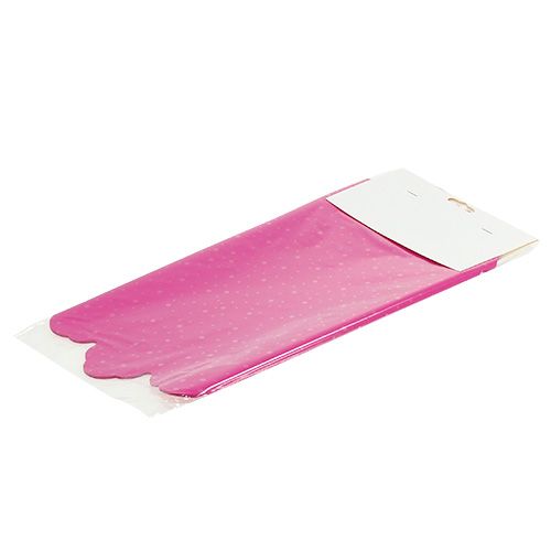 Floristik24 Punhos Rondella Ø48cm rosa 50 unidades