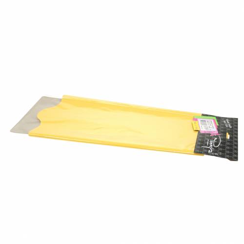 Floristik24 Punho Rondella amarelo Ø50cm 50pcs punho pote