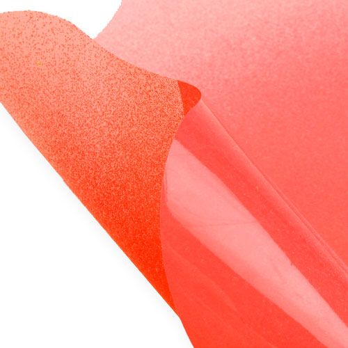 Floristik24 Punho de flor Ø40cm vermelho 50 unidades