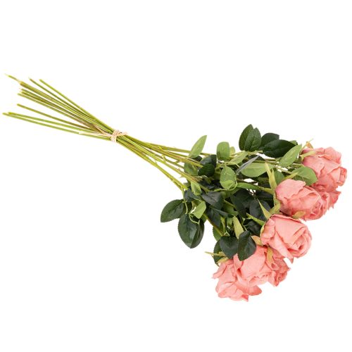 Arranjo de rosas artificiais, haste longa de 62 cm, 12 unidades. | Floristik24.pt