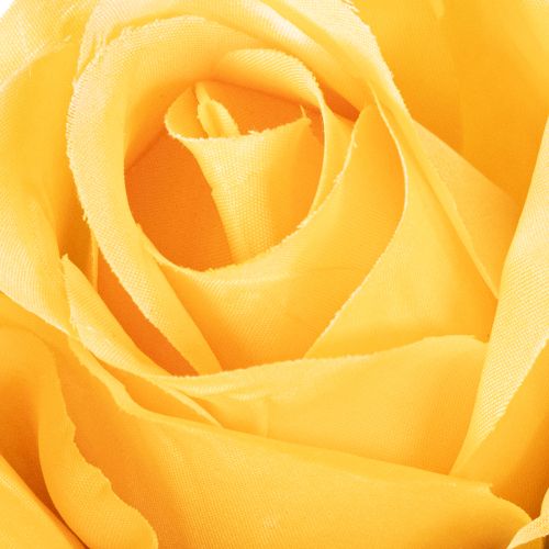 Rosa artificial com haste longa, flor artificial, 62 cm, 12 peças | Floristik24.pt