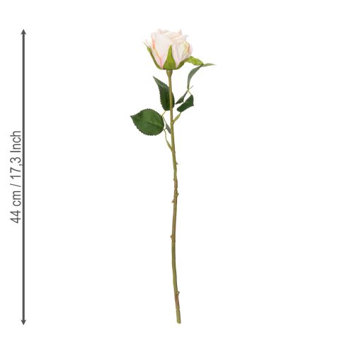 Itens Buquê de rosas artificiais para decoração elegante da casa e ocasiões festivas, 44 cm, 6 peças.