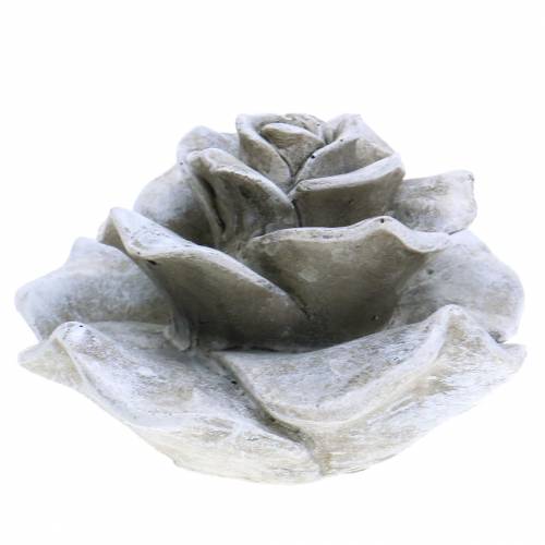 Floristik24 Deco rosa cinza Ø9,3cm