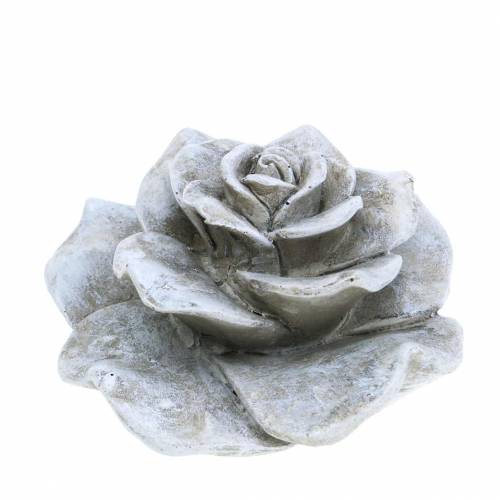 Floristik24 Deco rosa cinza Ø9,3cm