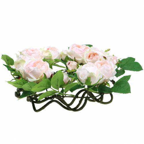 Floristik24 Rosário rosa Ø35cm