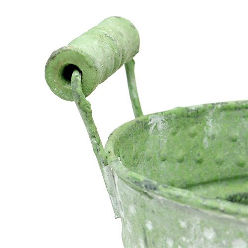 Roseira com alças Ø14,5cm Alt.19cm verde | Floristik24.pt
