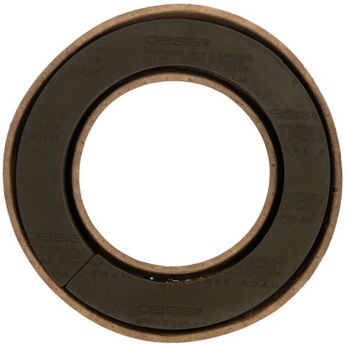 Anel redondo de espuma floral OASIS® Renewal® Biolit® 31cm (2 unidades)