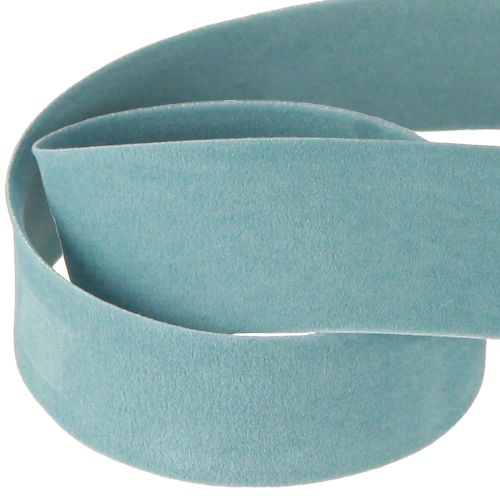 Itens Fita de veludo azul para joias fita azul claro 25mm 7m