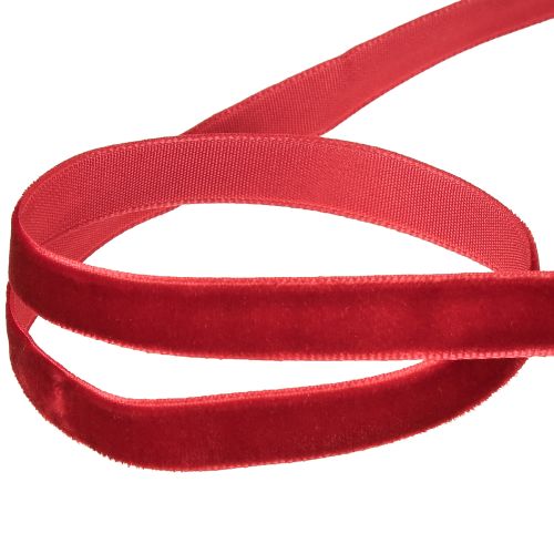 Itens Fitas decorativas de fita de veludo Fita de veludo Bordeaux 10mm 20m