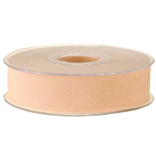 Itens Fita de veludo fita salmão fita decorativa 25mm 7m