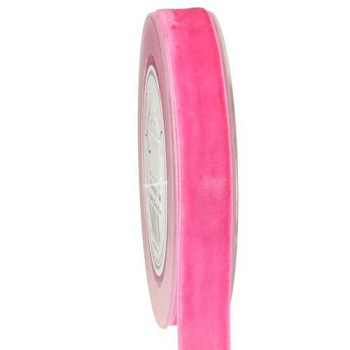 Fita de Veludo Rosa Fita Decorativa Fita de Veludo Rosa 20mm 10m