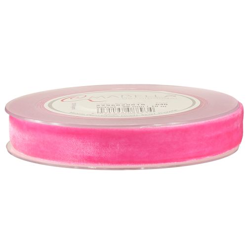 Itens Fita de Veludo Rosa Fita Decorativa Fita de Veludo Rosa 20mm 10m