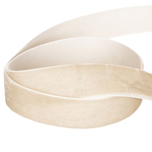 Fita de presente, fita de veludo para embalagens criativas, 20 mm x 10 m | Floristik24.pt