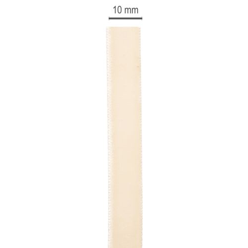 Fita de veludo em rolo para artesanato e embalagens, 10 mm x 20 m | Floristik24.pt