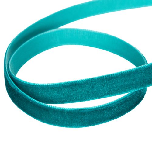 Fita de veludo em rolo, fita decorativa para embrulho de presentes, 10 mm, 20 m | Floristik24.pt