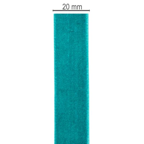 Fita de veludo decorativa para decoração, 20 mm de largura, 10 m de comprimento. | Floristik24.pt