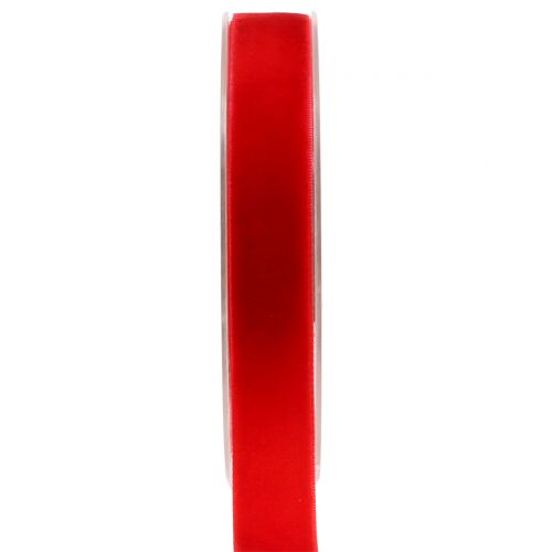 Itens Fita de veludo vermelho 20mm 10m
