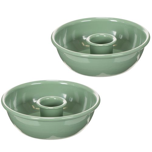 Castiçais para velas cônicas, ideais para arranjos florais e decoração, 10 cm, 2 peças. comprar | Floristik24.pt