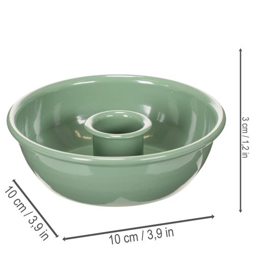 Castiçais para velas cônicas, ideais para arranjos florais e decoração, 10 cm, 2 peças. | Floristik24.pt